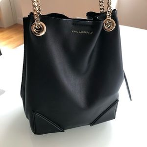 KARL LAGERFELD Small Black Crossbody